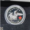 Image 2 : COLOURED 2010 OLYMPICS LOONIE STERLING SILVER