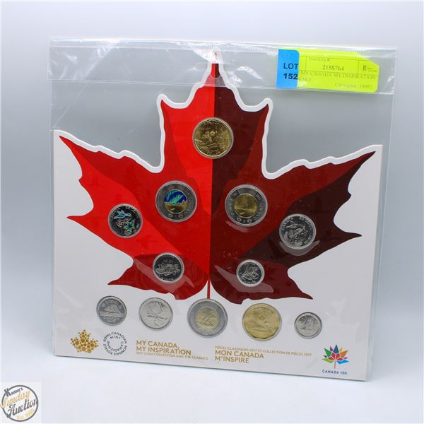 2017 MY CANADA MY INSPIRATION COIN SET