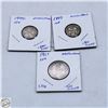 Image 1 : SILVER NEWFOUNDLAND COINS (3) 1917, 1944C, 1945