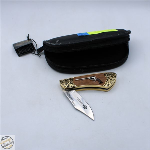 FRANKLIN MINT KNIFE COLT SINGLE ACTION ARMY