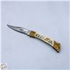 Image 1 : VINTAGE OWL ENGRAVED FOLDING LOCKBACK KNIFE