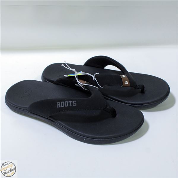 ROOTS WOMENS FLIP FLOPS SIZE 9