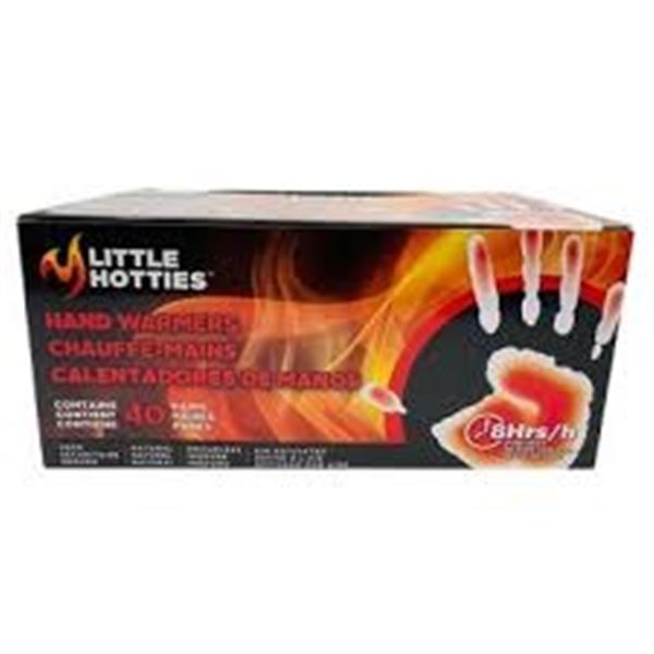 NEW 40PK LITTLE HOTTIES HAND WARMERS