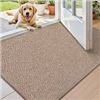 Image 1 : NEW COLOR & GEOMETRY 60 X 90" DOOR MAT KHAKI