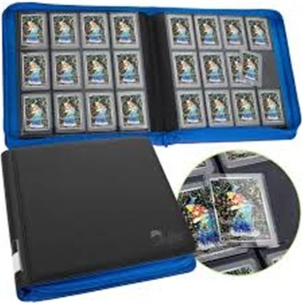 NEW FUN GUYS PREMIUM 12 POCKET TOPLOADER BINDER