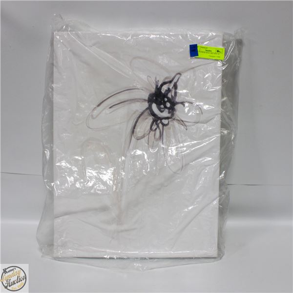 NEW FLOWER WALL ART 18 X 14"