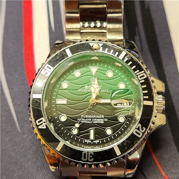 NEW REPLICA R0LEX QUARTZ WATCH