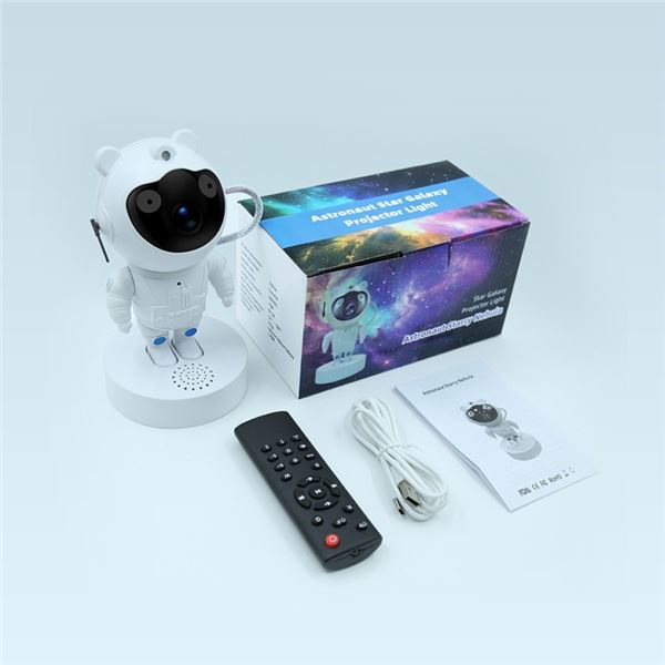 ASTRONAUT STAR GALAXY PROJECTOR WITH BLUETOOTH