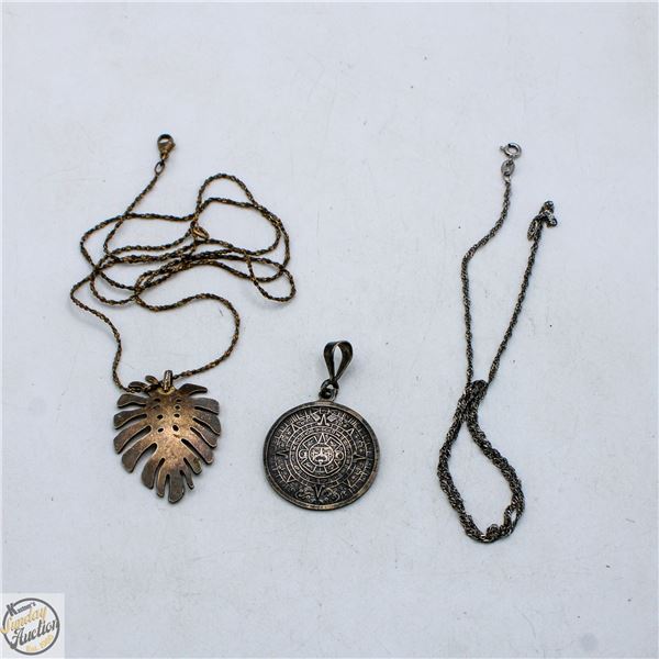 19.8G SILVER NECKLACES/PENDANTS