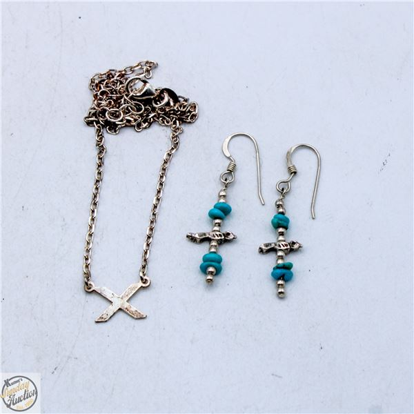 5.1G SILVER TOTAL WEIGHT W/STONES/PENDANT