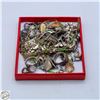 Image 1 : ESTATE JEWELRY LOT INCLU; SILVER PCS (ACID TESTED)