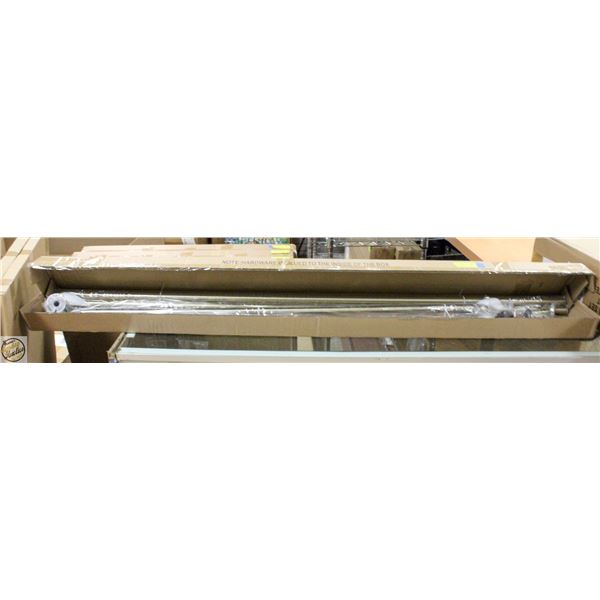 NEW WRAP AROUND CURTAIN ROD BRONZE 54-86"