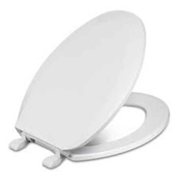 NEW CENTOCO CRANE WHITE TOILET SEAT ELONGATED BOWL