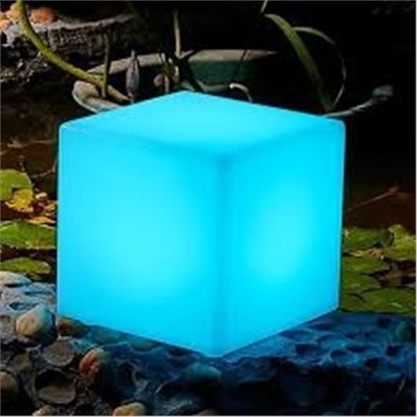 NEW MR.GO SOLAR CUBE LIGHT RGB CUBE LAMP
