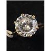 Image 1 : 10K YELLOW GOLD MOISSANITE(2.42CT) RING SIZE 6.25