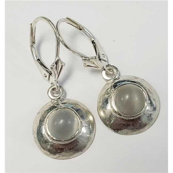 SILVER GENUINE GEMSTONE EARRINGS