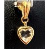 Image 1 : 10K YELLOW GOLD MOONSTONE (1CT) PENDANT
