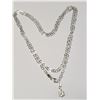 Image 1 : SILVER 5G 34" NECKLACE