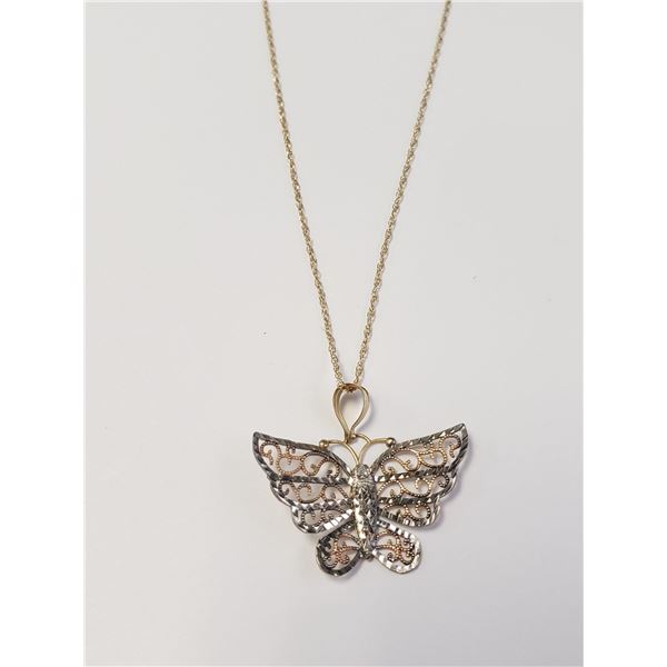 10K YELLOW GOLD 1G 17" NECKLACE