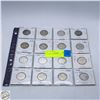Image 1 : 16 SILVER QUARTERS 1953-68