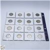 Image 2 : 16 SILVER QUARTERS 1953-68