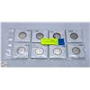 Image 1 : 8 X 1968 SILVER QUARTERS