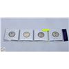 Image 2 : 4 1962 SILVER QUARTERS