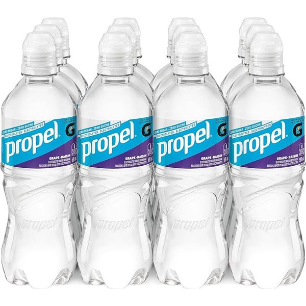 12 X 591ML PROPEL GRAPE ENHANCED WATER