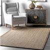 Image 1 : NEW NULOOM ELIJAH FARMHOUSE AREA RUG 4 X 6' BEIGE