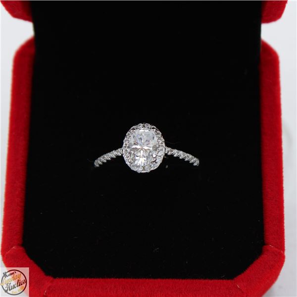 #3767-1.00 CT GRA CERTIFIED OVAL CUT