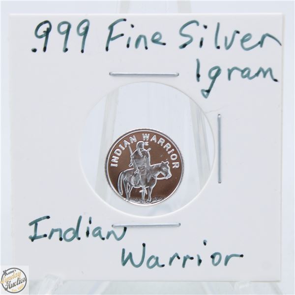 #3784- CANADIAN .999 FINE SILVER 1 GRAM