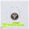 Image 2 : #3784- CANADIAN .999 FINE SILVER 1 GRAM