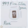 Image 1 : #3782-CANADIAN .999 FINE SILVER 1 GRAM