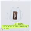 Image 2 : #3782-CANADIAN .999 FINE SILVER 1 GRAM