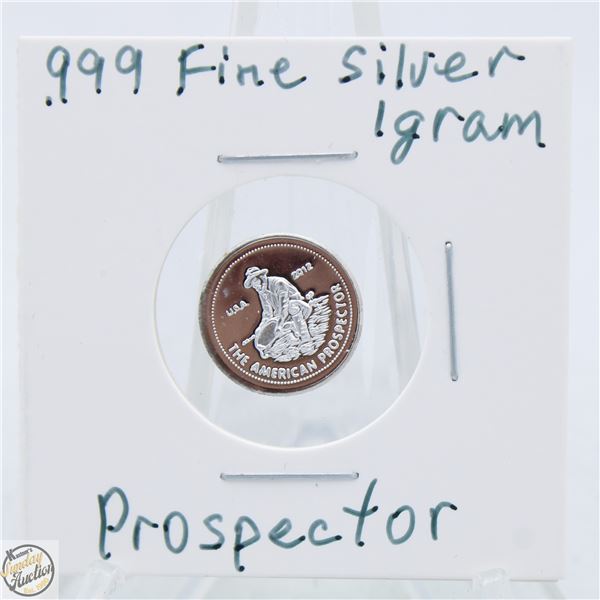 #3783- CANADIAN .999 FINE SILVER 1 GRAM