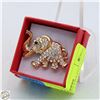 Image 1 : NEW RHINESTONES FILLED ELEPHANT PIN