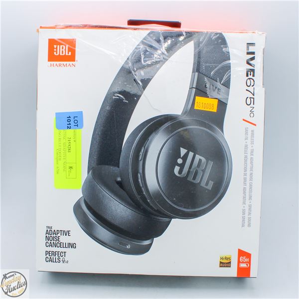 JBL LIVE 675NC ADAPTIVE NOISE CANCELLING BLUETOOTH