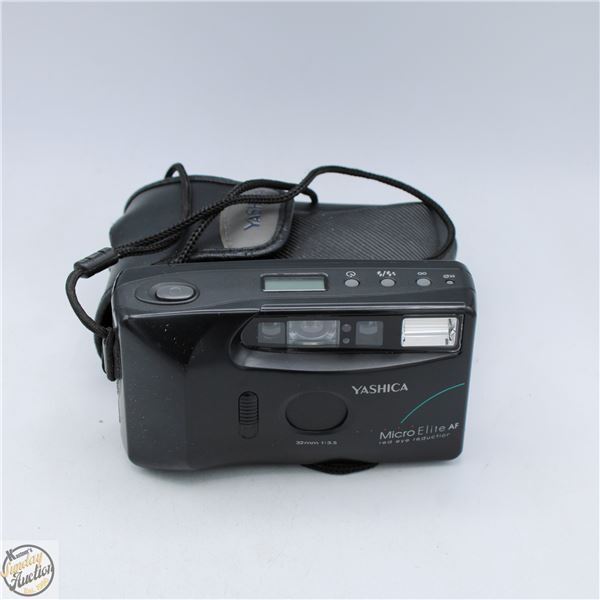 YASHICA MICRO ELITE AF CAMERA W/ ORIGINAL CASE