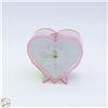 Image 1 : HEART SHAPED MONROE ALARM CLOCK, MADE IN