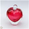 Image 1 : VINTAGE ZELLIQUE STUDIO RED HEART PERFUM BOTTLE