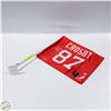 Image 1 : NEW 11" X 13" 2010 OLYMPIC FLAG SIDNEY CROSBY