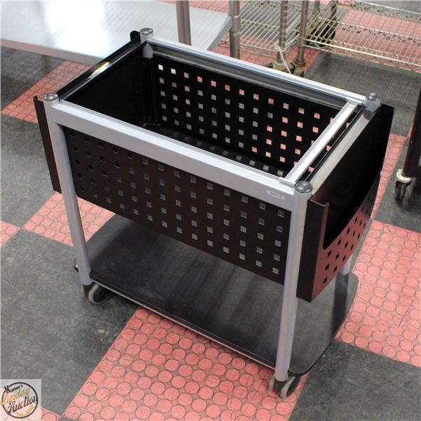 BLACK FILE CART