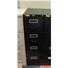 Image 1 : METAL FILE CABINET 4 DRAWERS 26.5" X 15" X  52"