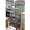 Image 1 : 6 TIER GREY MESH RACK 24" X 48' X 77.5"