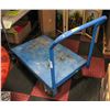 Image 1 : LARGE BLUE METAL CART 2' X 3'