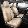 Image 1 : BRAND NEW FEINEPRO LEATHER CAR SEAT COVERS BEIGE