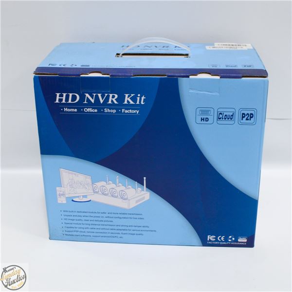 HISEEU 4 CHANNEL HD NVR KIT