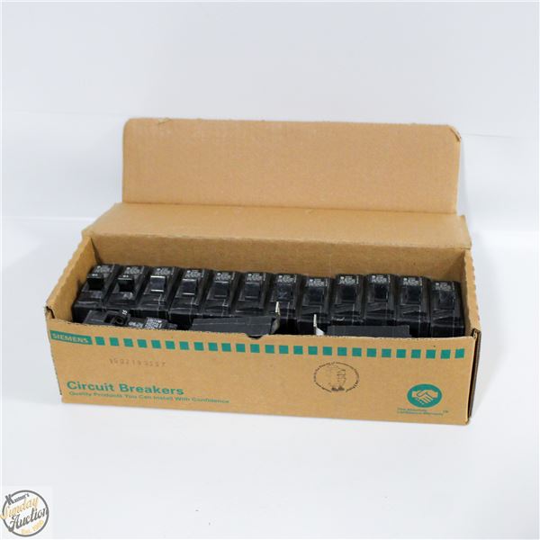 NEW BOX W/QTY OF 6 SIEMENS INSTA WIRE 15A TYPE BL