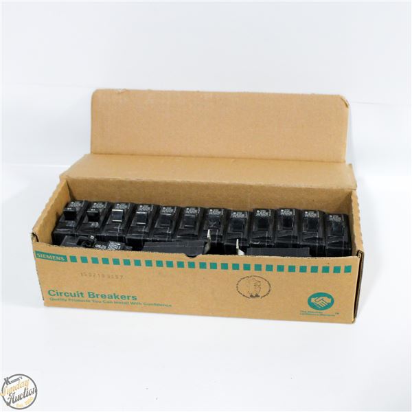 NEW BOX W/QTY OF 6 SIEMENS INSTA WIRE 15A TYPE BL