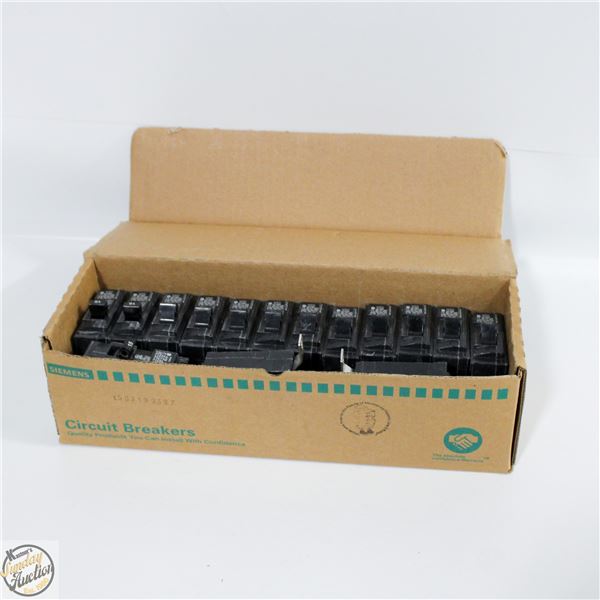 NEW BOX W/QTY OF 6 SIEMENS INSTA WIRE 15A TYPE BL